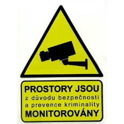 KELCOM International CCTV samolepka