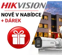 Nakupujte HIKVISION a získejte odměnu za celkový nákup
