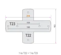 PLATE T23LO