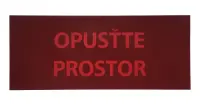 Samolepka pro ART5055 Opusťte prostor