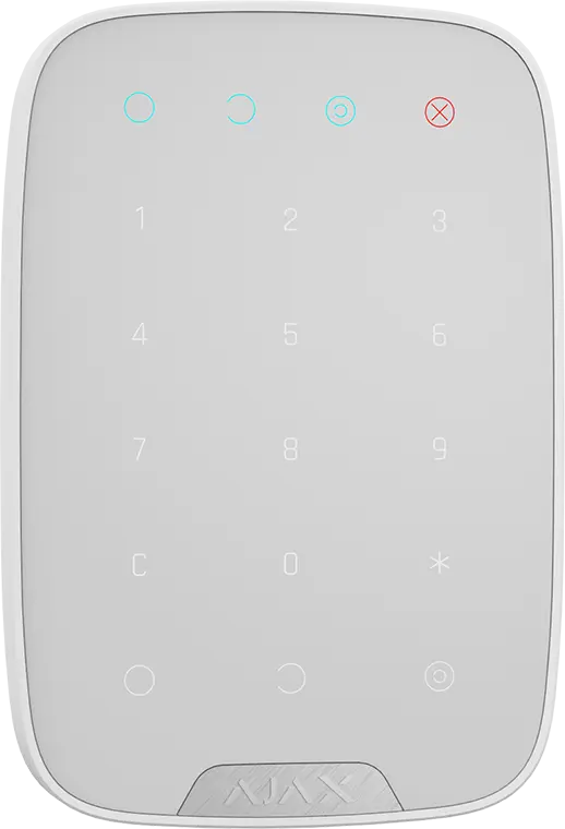 AJAX KEYPAD KRYT WHITE