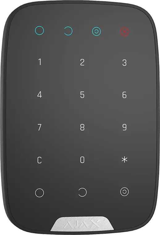 AJAX KEYPAD KRYT BLACK