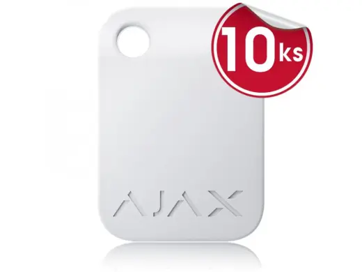 AJAX TAG WHITE 10