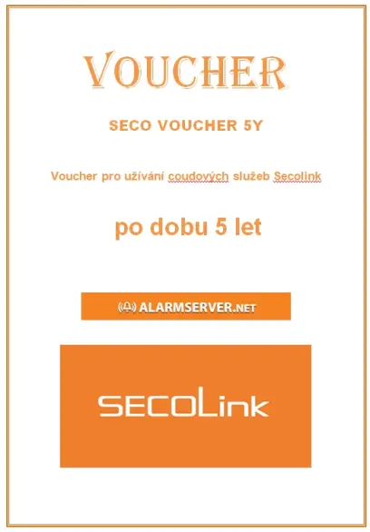 SECO VOUCHER 5Y