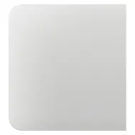 Ajax SideButton (1-gang/2-way) - Boční tlačítko, bílá