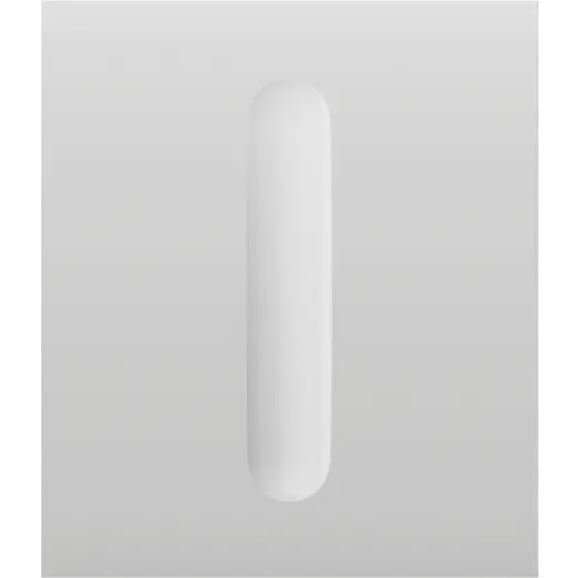 Ajax CenterButton (Dimmer) - Středový kryt stmívatelného tlačítka, bílá