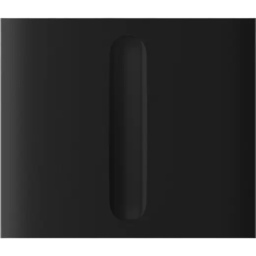 Ajax CenterButton (Dimmer) vertical - Středový kryt stmívatelného tlačítka, vertikální instalace, černá