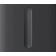 Ajax CenterButton (Dimmer) vertical - Středový kryt stmívatelného tlačítka, vertikální instalace, grafitová