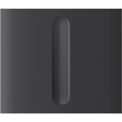 Ajax CenterButton (Dimmer) vertical - Středový kryt stmívatelného tlačítka, vertikální instalace, grafitová