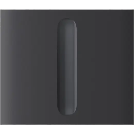 Ajax CenterButton (Dimmer) vertical - Středový kryt stmívatelného tlačítka, vertikální instalace, grafitová