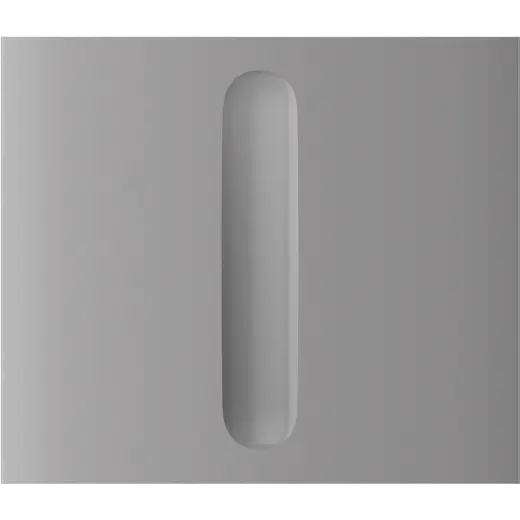 Ajax CenterButton (Dimmer) vertical - Středový kryt stmívatelného tlačítka, vertikální instalace, mlhová