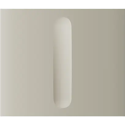 Ajax CenterButton (Dimmer) vertical - Středový kryt stmívatelného tlačítka, vertikální instalace, slonová kost