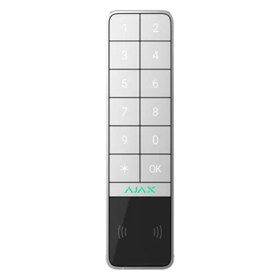 Ajax KeyPad Outdoor Jeweller (8EU) ASP, bílá