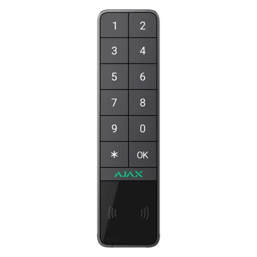 Ajax KeyPad Outdoor Jeweller (8EU) ASP, grafitově šedá