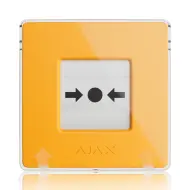 Ajax ManualCallPoint Jeweller, žlutá (87651)