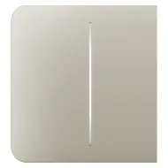 Ajax SideButton (2-gang) - Boční dvou tlačítko, slonová kost