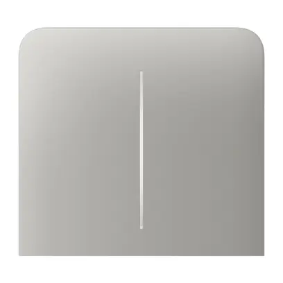 Ajax SideButton (2-gang) vertical - Boční dvou tlačítko, vertikální instalace, ústřicová