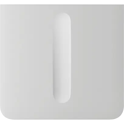 Ajax SideButton (Dimmer) vertical - Boční kryt stmívatelného tlačítka, vertikální instalace, bílá