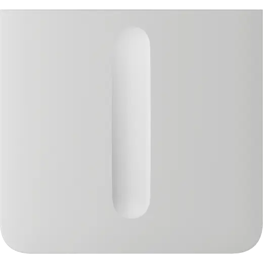 Ajax SideButton (Dimmer) vertical - Boční kryt stmívatelného tlačítka, vertikální instalace, bílá