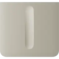 Ajax SideButton (Dimmer) vertical - Boční kryt stmívatelného tlačítka, vertikální instalace, slonovinová kost