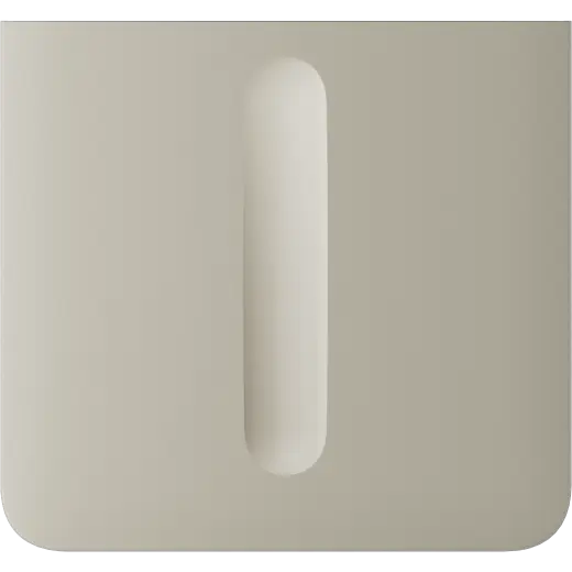Ajax SideButton (Dimmer) vertical - Boční kryt stmívatelného tlačítka, vertikální instalace, slonovinová kost
