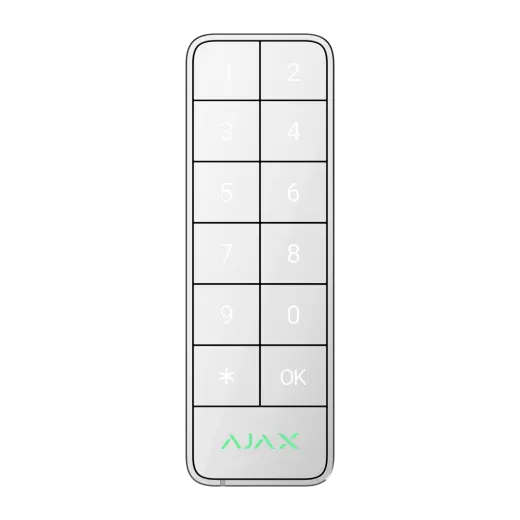 Ajax Superior Keypad Outdoor Fibra bílá