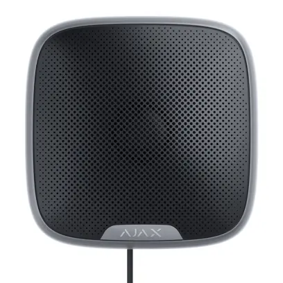 SET Ajax Superior StreetSiren DoubleDeck Fibra + Ajax Brandplate - černá