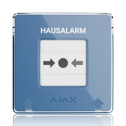 Ajax ManualCallPoint Jeweller, modrá (71254)