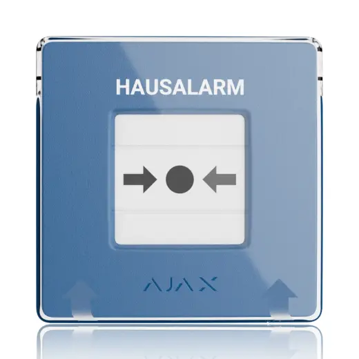 Ajax ManualCallPoint Jeweller, modrá (71254)