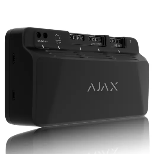 Ajax LineSupply (45W) Fibra, černá
